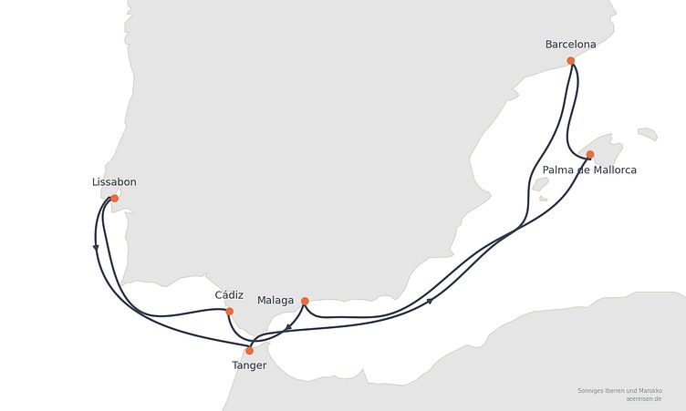 Reiseverlauf