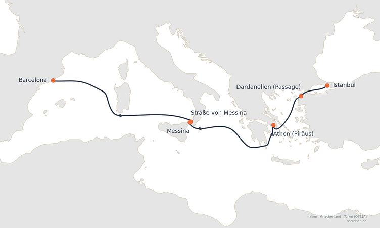Reiseverlauf