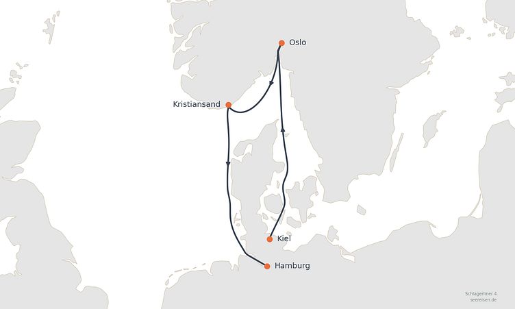 Reiseverlauf