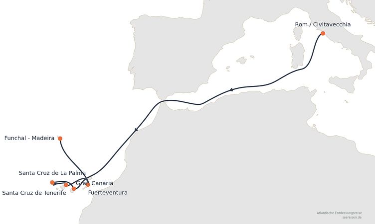 Reiseverlauf