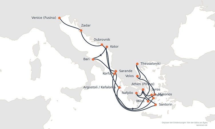 Reiseverlauf