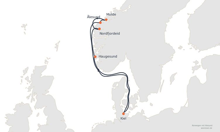 Reiseverlauf