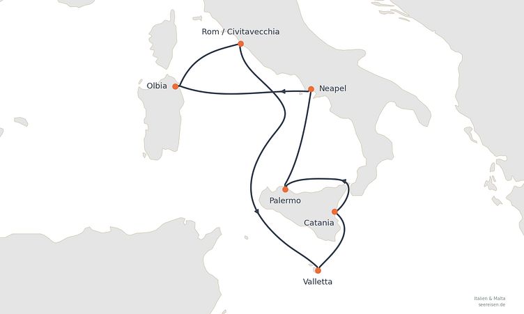Reiseverlauf