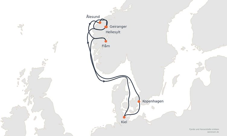 Reiseverlauf
