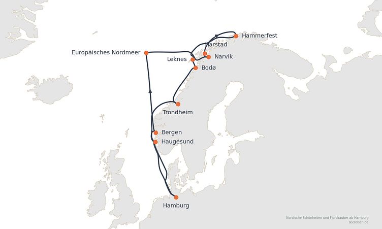 Reiseverlauf