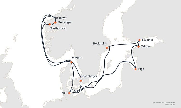 Reiseverlauf