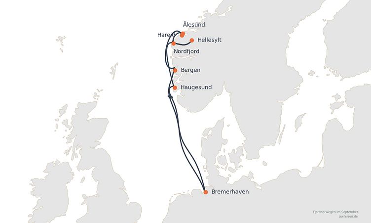 Reiseverlauf