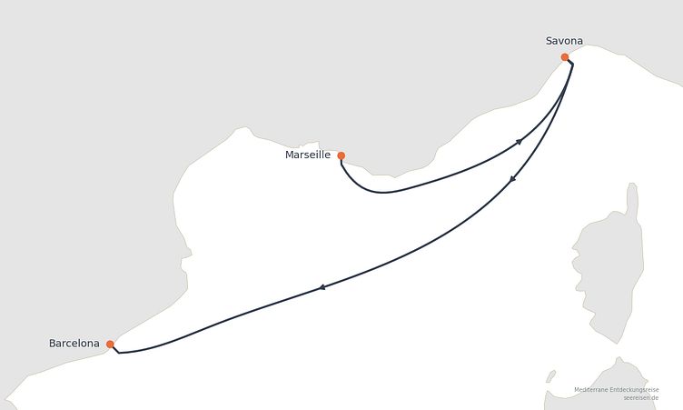 Reiseverlauf