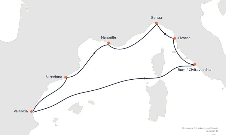 Reiseverlauf