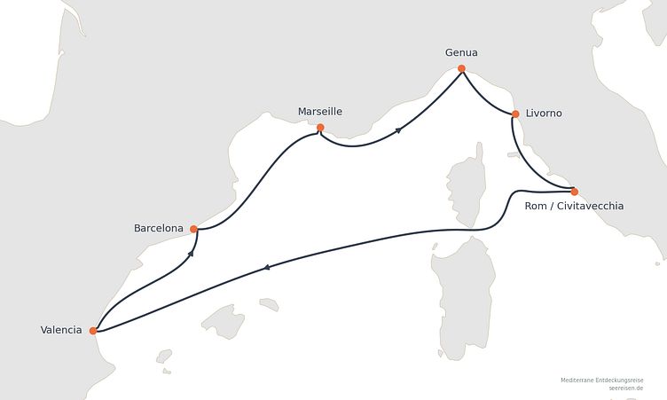 Reiseverlauf
