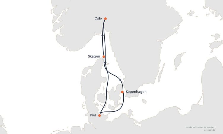 Reiseverlauf