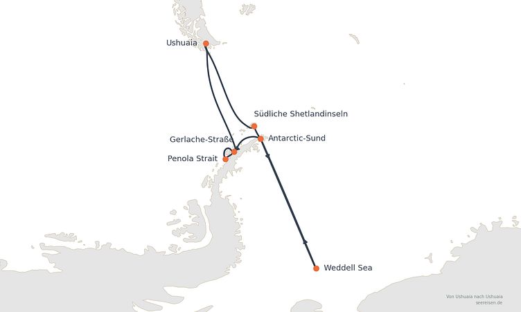 Reiseverlauf