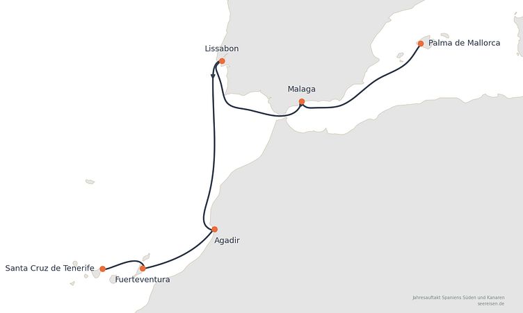 Reiseverlauf