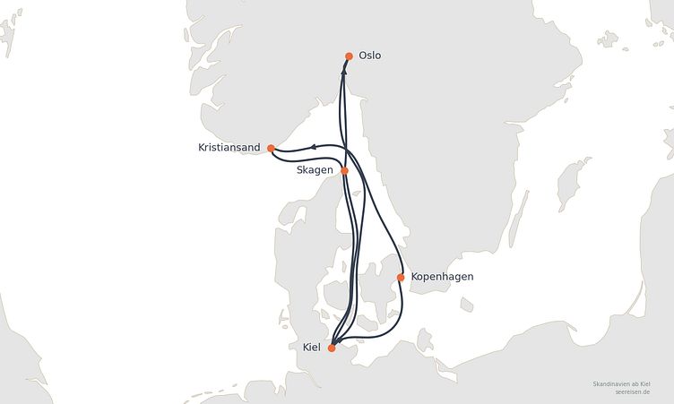 Reiseverlauf