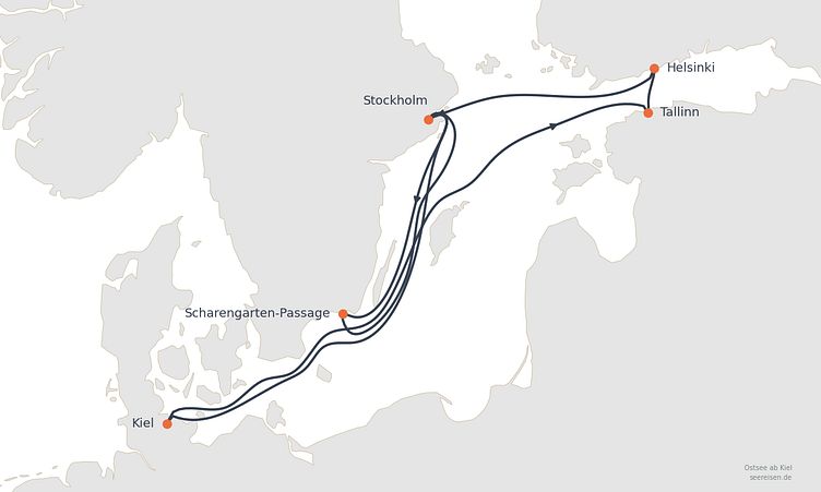 Reiseverlauf
