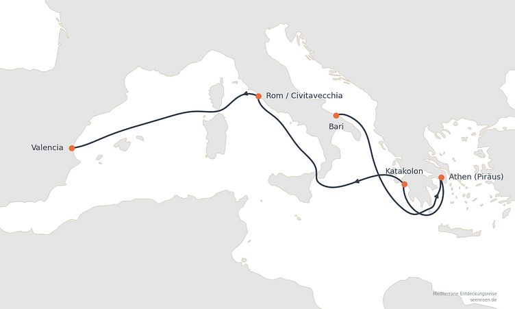Reiseverlauf