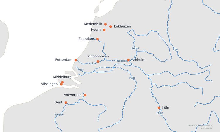 Reiseverlauf