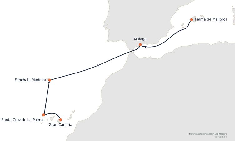 Reiseverlauf