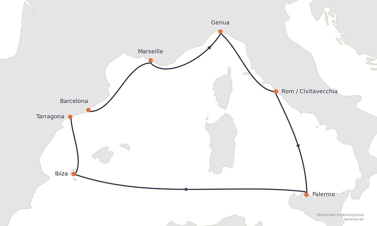 Reiseverlauf