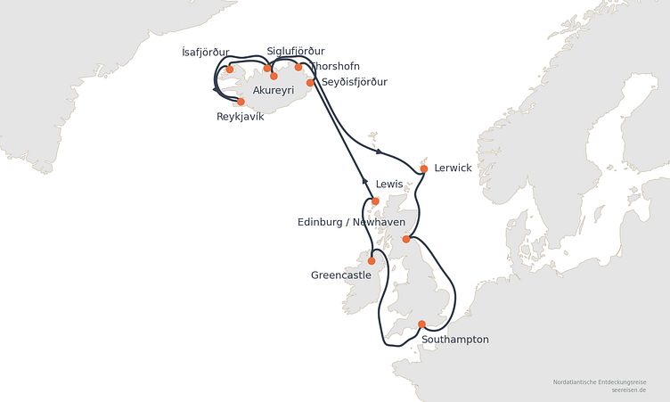 Reiseverlauf
