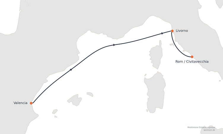 Reiseverlauf