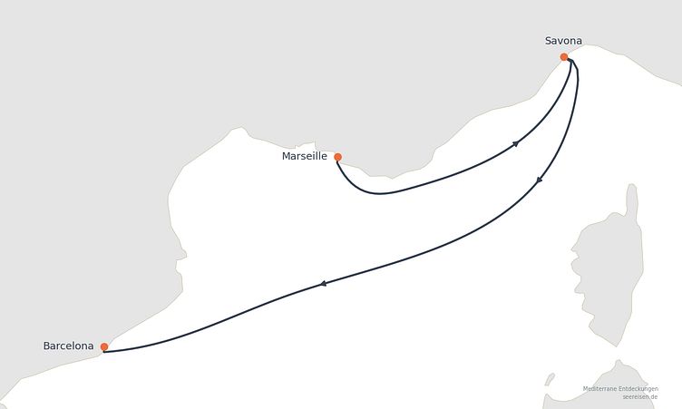 Reiseverlauf