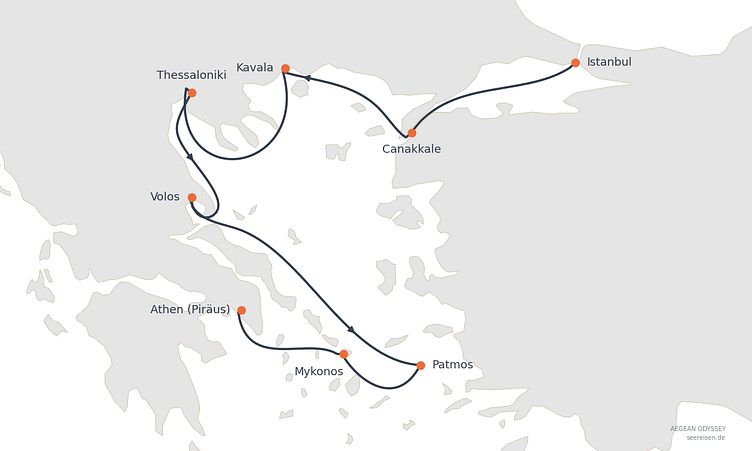 Reiseverlauf