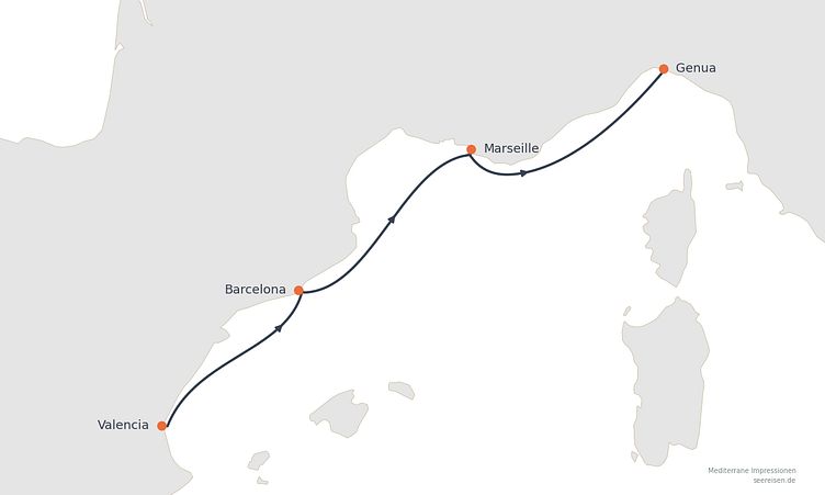 Reiseverlauf