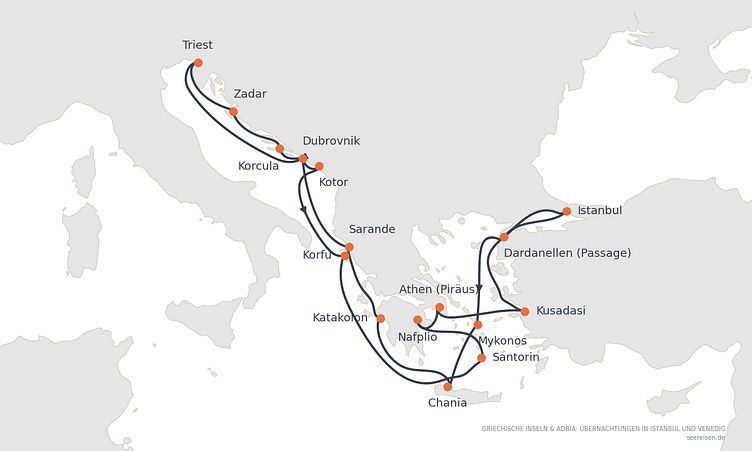 Reiseverlauf