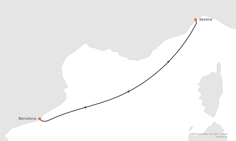 Reiseverlauf