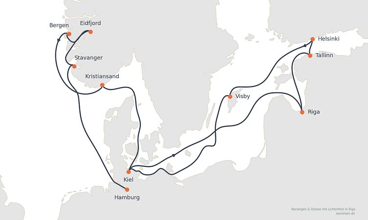 Reiseverlauf
