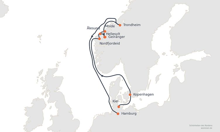 Reiseverlauf