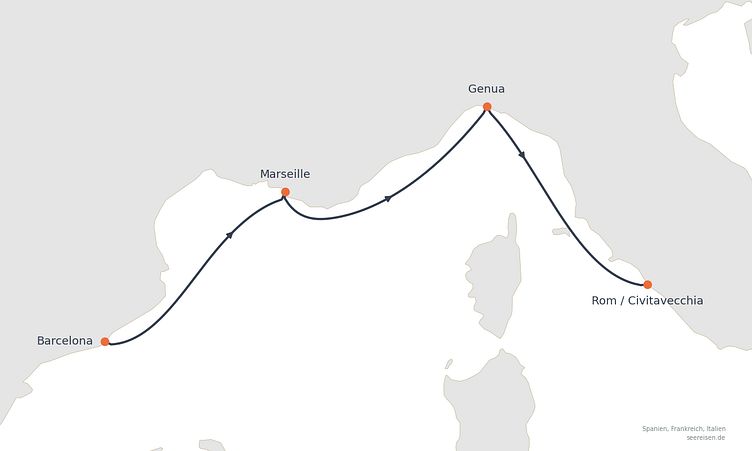 Reiseverlauf
