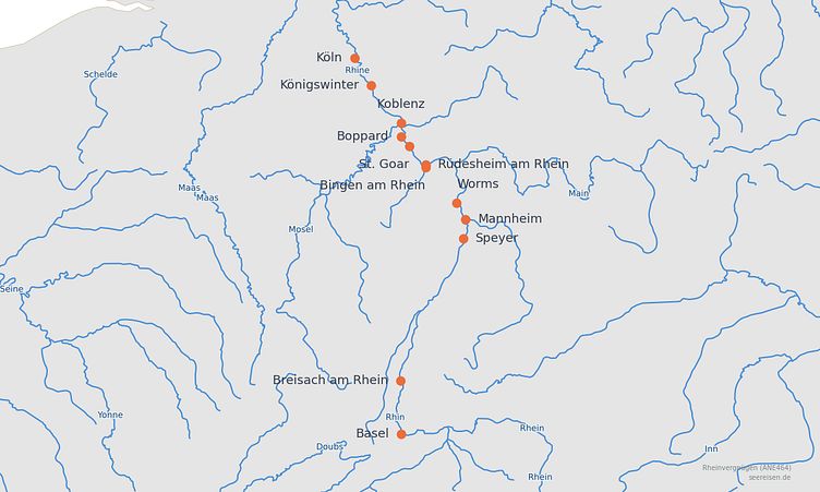 Reiseverlauf