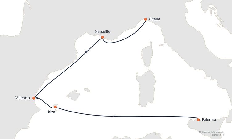 Reiseverlauf