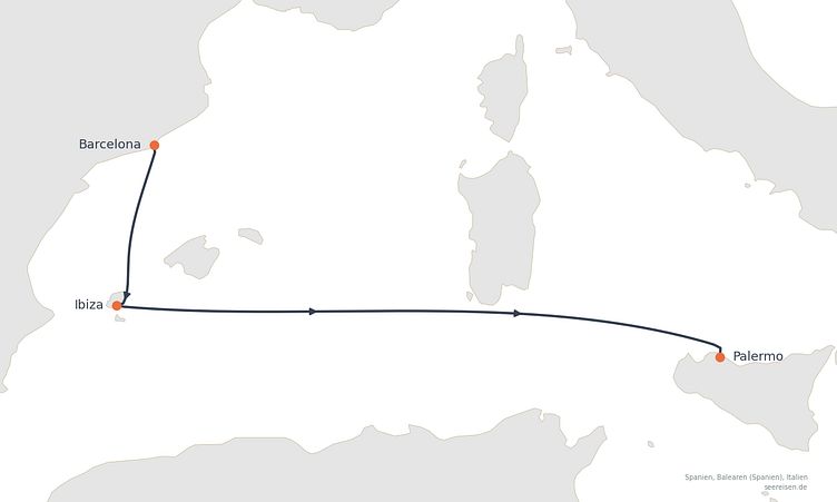 Reiseverlauf
