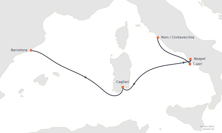 Reiseverlauf