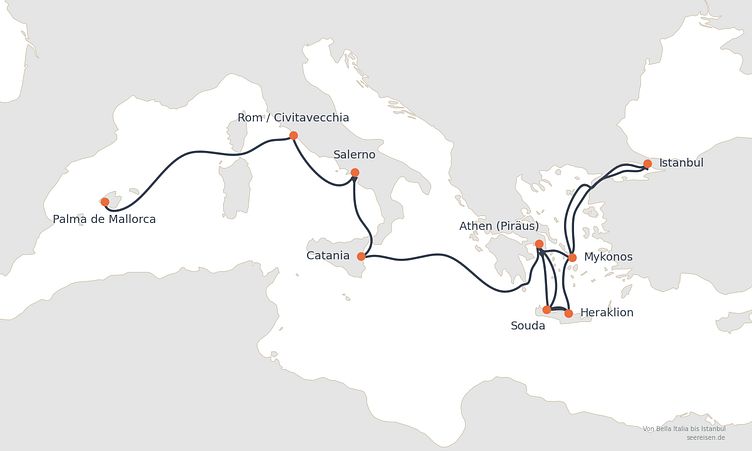 Reiseverlauf