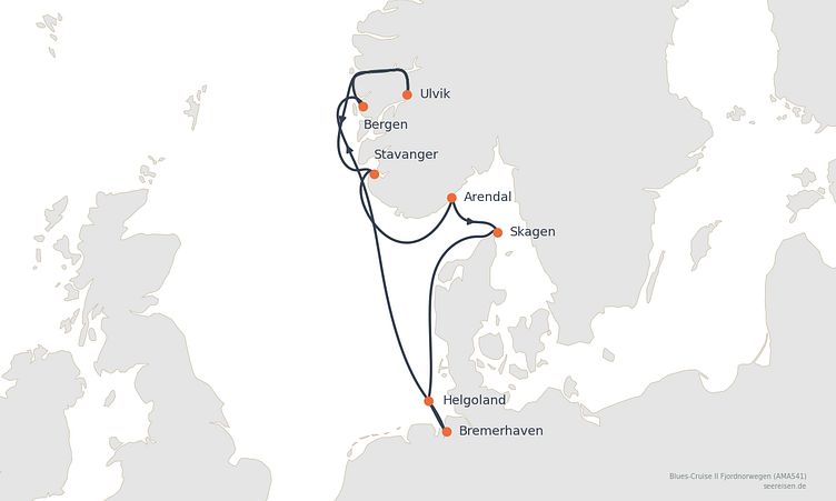 Reiseverlauf