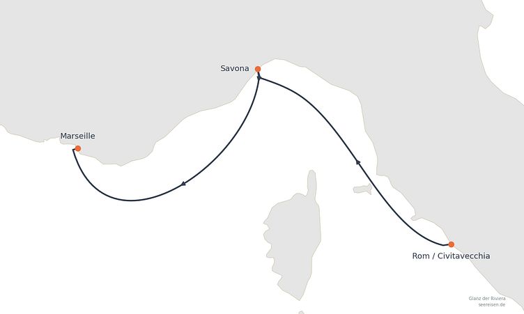 Reiseverlauf