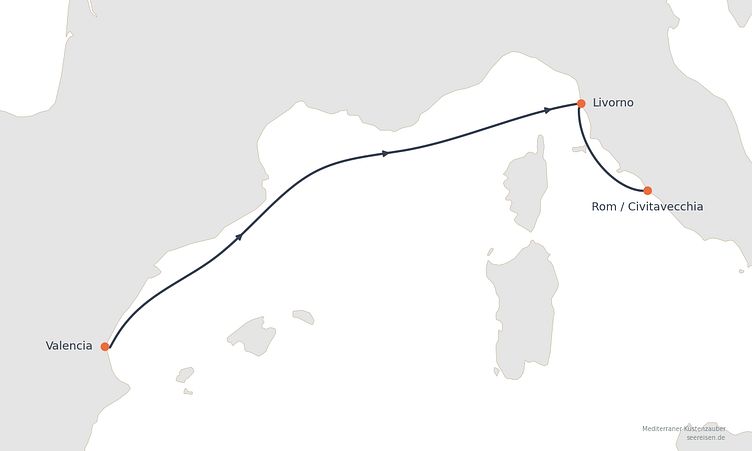 Reiseverlauf