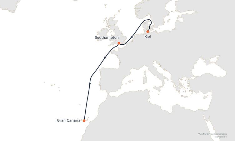 Reiseverlauf