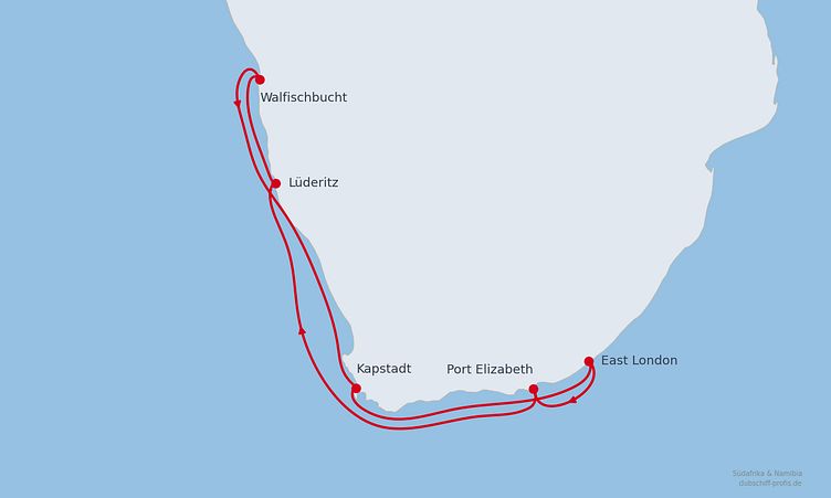 Reiseverlauf