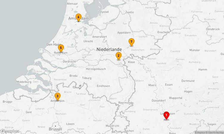 Reiseverlauf