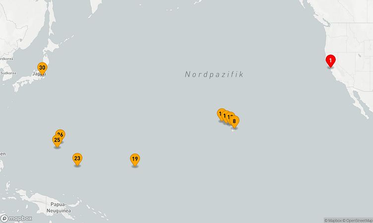 Reiseverlauf