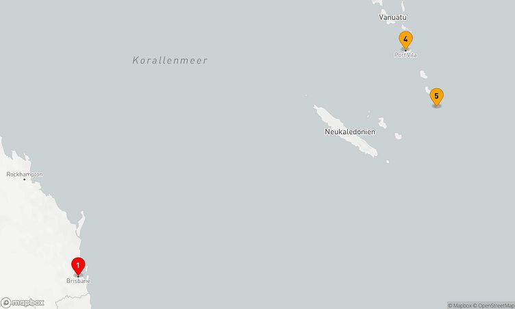 Reiseverlauf