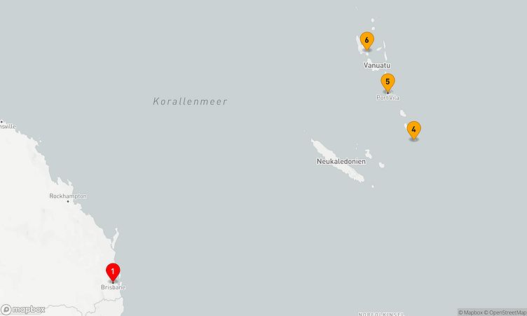 Reiseverlauf