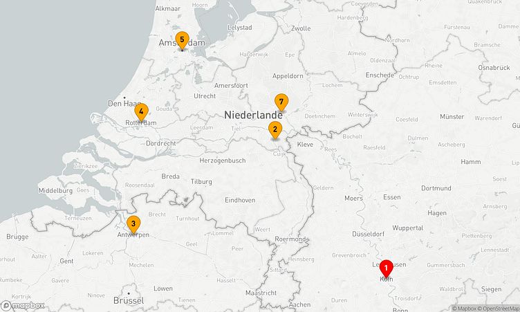 Reiseverlauf