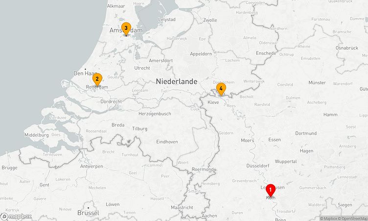Reiseverlauf