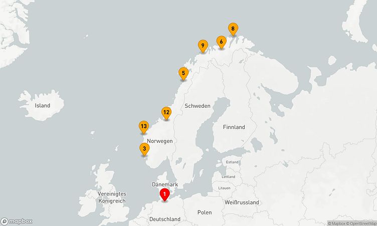 Reiseverlauf